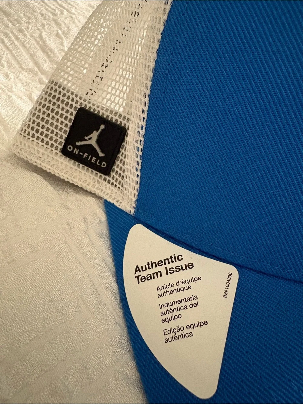New Jordan Brand /White UCLA Bruins 2024 Sideline Trucker Adjustable Hat M/L